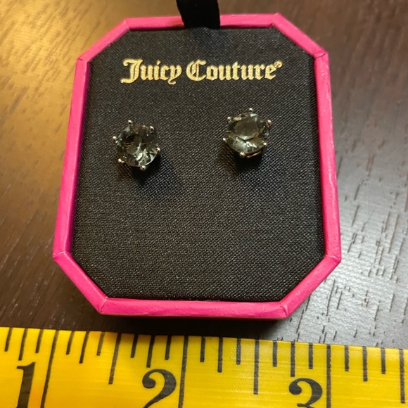 Juicy Couture Gemstone Studs - Grayish Hue - Picture 7 of 7